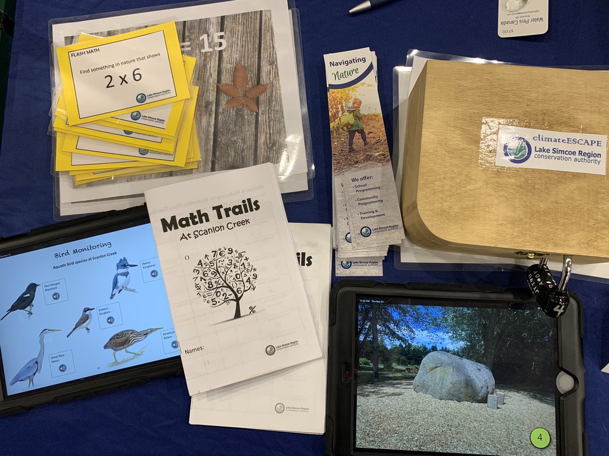 LSRCA's tweet image. We’re so excited to be showcasing our education programs at #YRDSBQuest this year! Come check out our #ClimateEscape, #MathTrails, and other programs to see how YOU can get your class learning and playing outside!