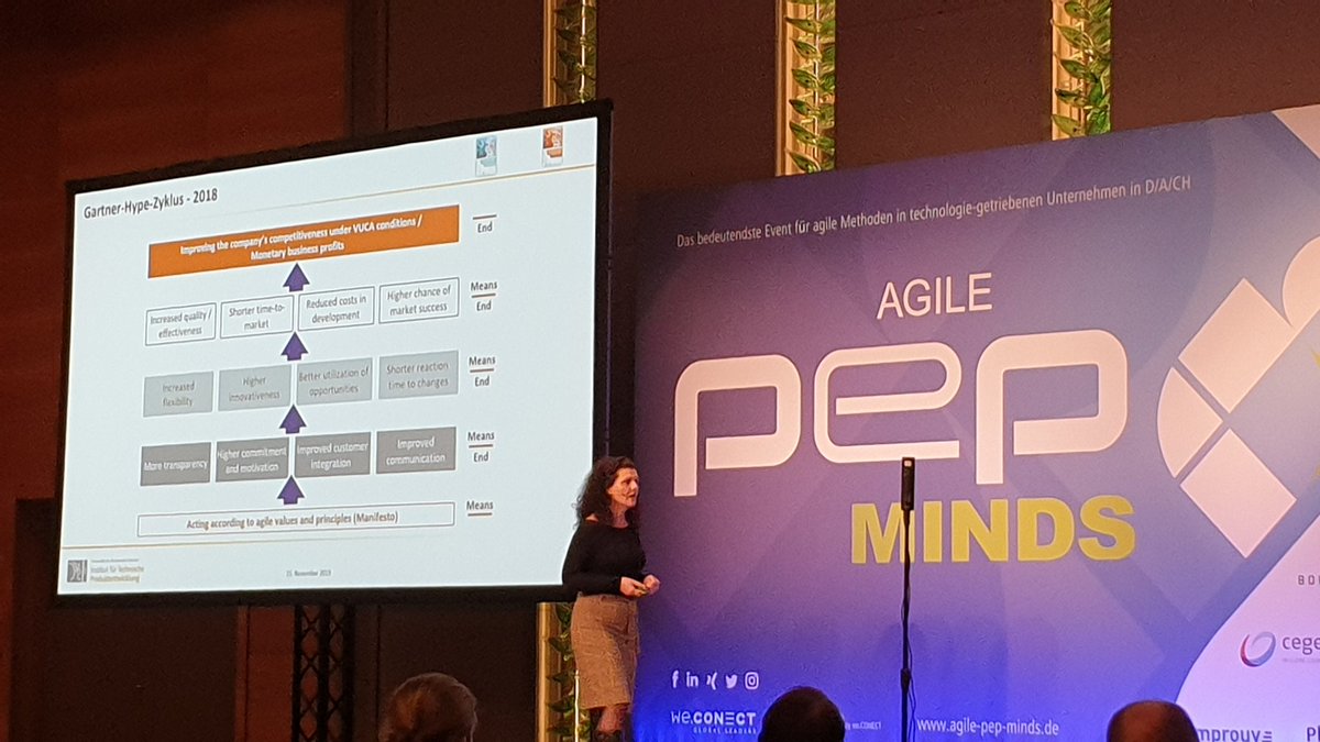 mispi_com's tweet image. Genau! Agile Methoden sind ein Mittel zum Zweck und nicht andersherum! #AgilePEP #CompanyRebuilding