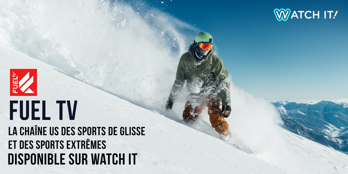 Du snowboard, du surf, du skate, de la motocross, du BMX et bien plus encore ! 🏂

Découvrez FUEL TV sur votre télé, téléphone et tablette via l'application Watch It ! 🤙 bit.ly/tw_FuelTV