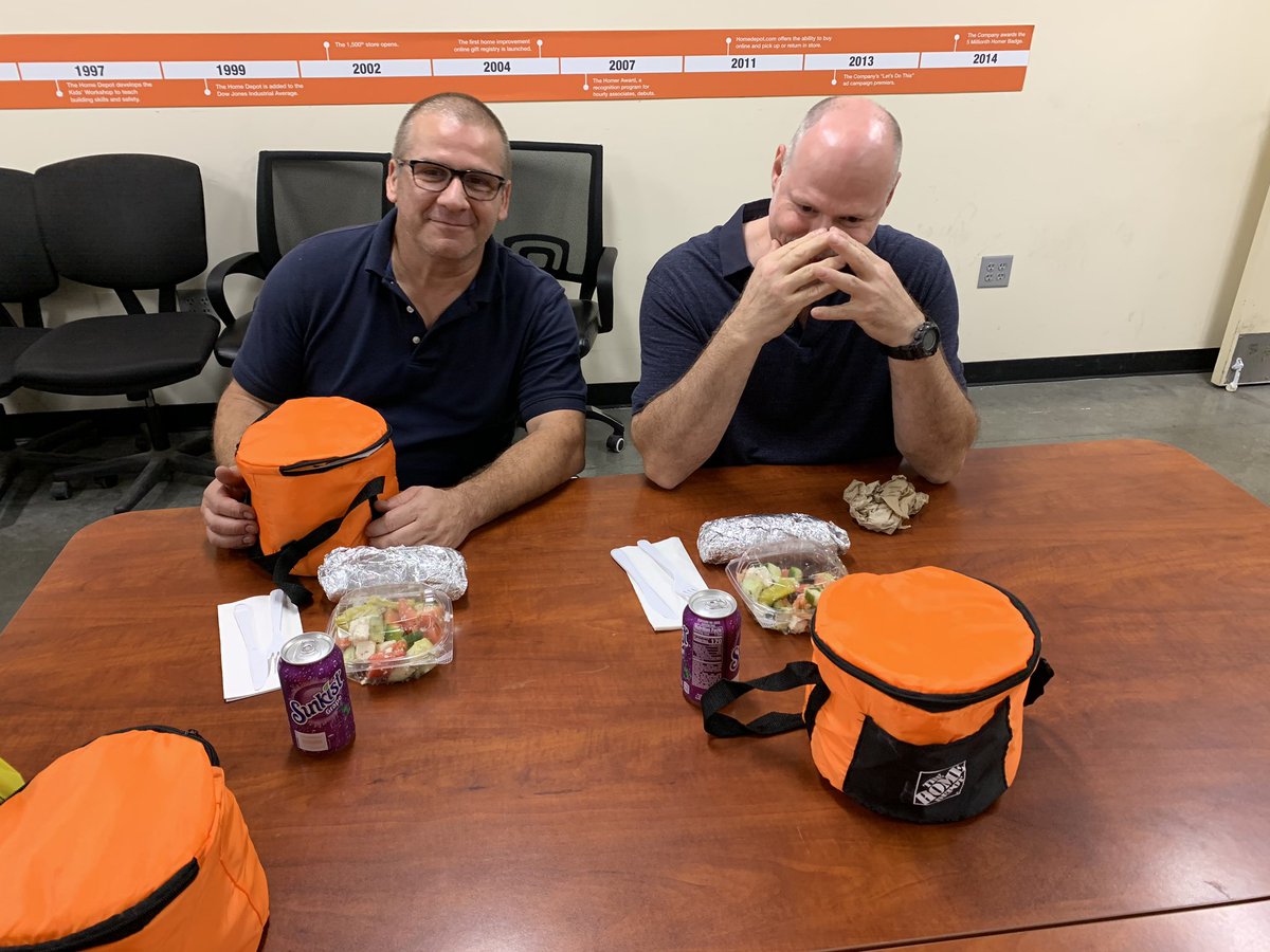 It’s a Greek celebration for receiving. We appreciate all you guys do! #oneteam #freightreceivingappreciationmonth <a href="/HomeDepotJames/">James Cannon</a> <a href="/HDGerri/">Gerri OBrien</a> <a href="/SelphNicole/">Nicole Selph</a>
