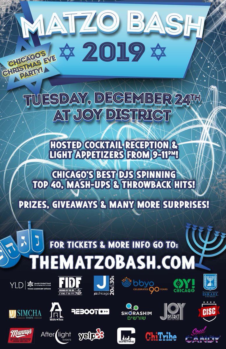 MatzoBash's tweet image. Tix for Matzo Bash, the one party your bubby wants you to go to are on sale NOW!
 
Get Your Discounted Tix NOW at Matzobash.com and BUY NOW to Lock in the Best Price!
 
Tix include admission, a 2 hourr hosted bar, light appetizers!