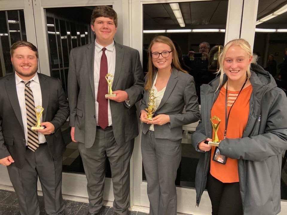 Congratulations to our individual winners: Ryan and Kollyn best attorneys, Ryan and Ethan best witnesses, and a special shout-out to Eilidh who won the first-ever Irene Downs Best Opener Award!