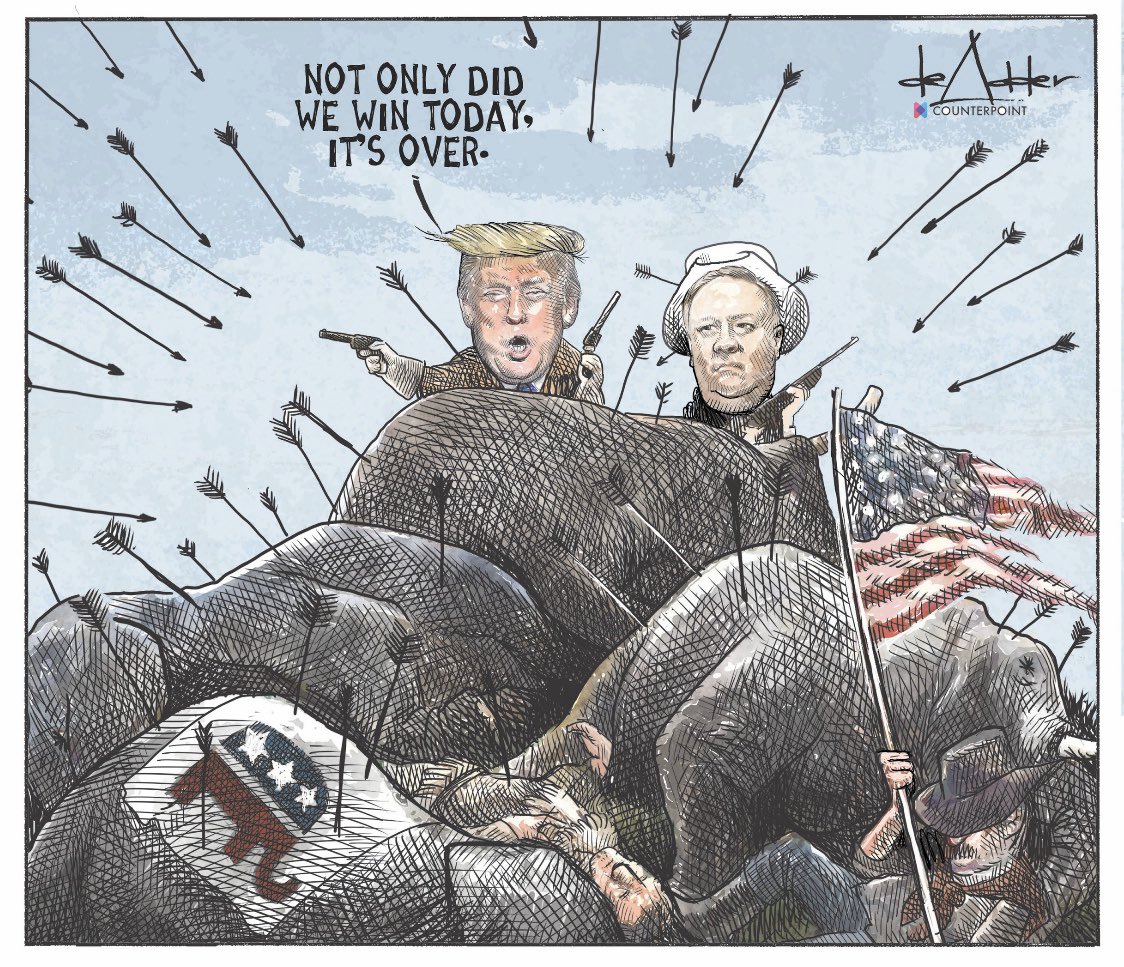 And we have one from <a href="/deAdder/">Michael de Adder</a> ! Comment your thoughts below!

Subscribe for more at counterpoint.com! 

#trump #gop #republicans #USA
