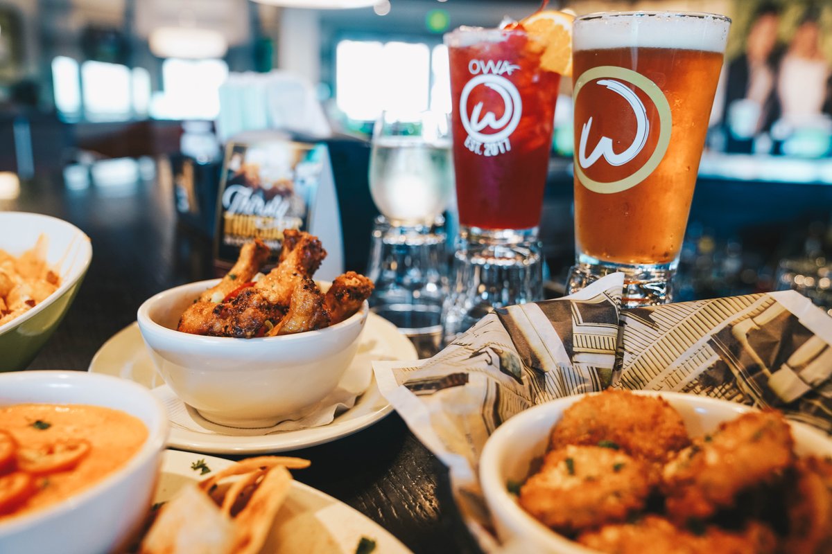 Come out for Thirsty Thursdays in #DowntownOWA! 🍹 Learn more. → bit.ly/34tIs5E