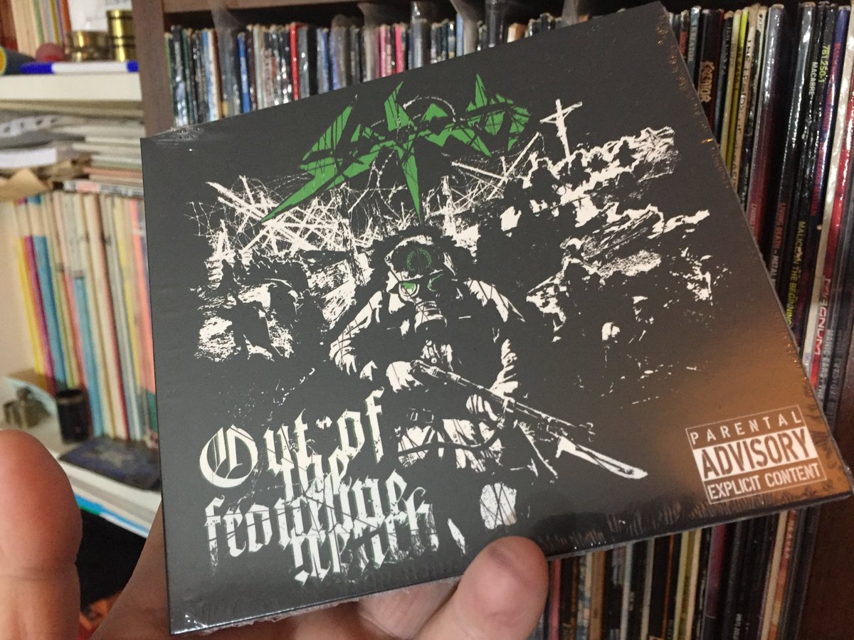 JasonArnopp's tweet photo. Out Of The Frontline Trench, the new EP from top German thrashers Sodom (@sodomized) captures them in fine form! Excitingly, this release sees the return of Frank Blackfire and there's a new and BETTER version of old favourite Agent Orange! Check out the title-track on Spotify. https://t.co/CnzojPrDov