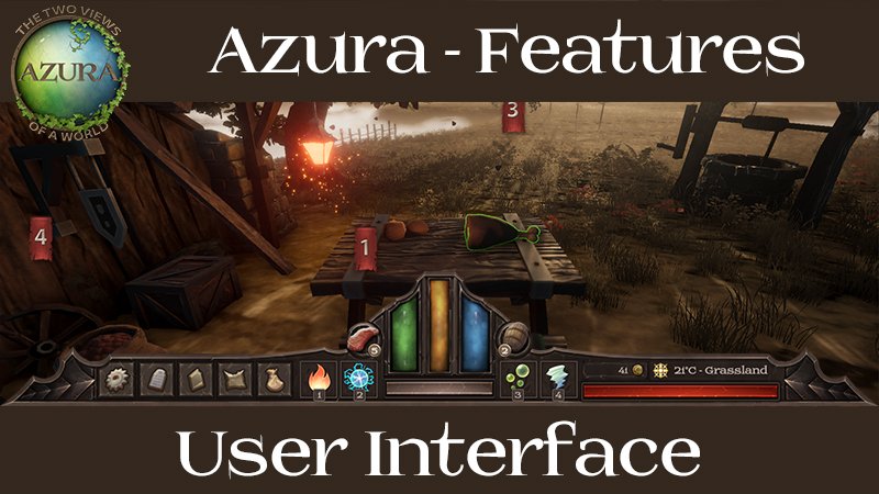 azura_game's tweet photo. We will proudly present you the User Interface for our two protagonists Azura and Josh!
#azuragame #madewithunity #gamedev #indiedev #Storytelling #gamepromo #wip #gamedesign #Kickstarter
https://t.co/6KdzA4vjl6 https://t.co/9CMoYs2g6y https://t.co/9yExI2ovjv