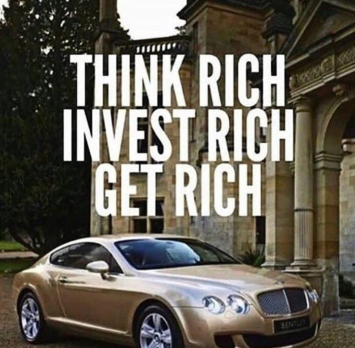Think rich, by investing in binary trade today using bitcoin and get rich after trading. DM me for updates on how to trade wisely,am a binary trade expert and I help individual trade for a fixed amount. Trade with me and make huge profits after trading.

#quote #trading #stocks #