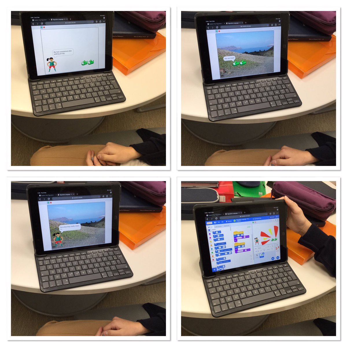 VipulaSharma1's tweet image. Thanks for the figurative language resource @GoogleForEdu #csfirstwithgoogle Combing @scratch with #EAL teaching for my Yr7’s #ismonaco