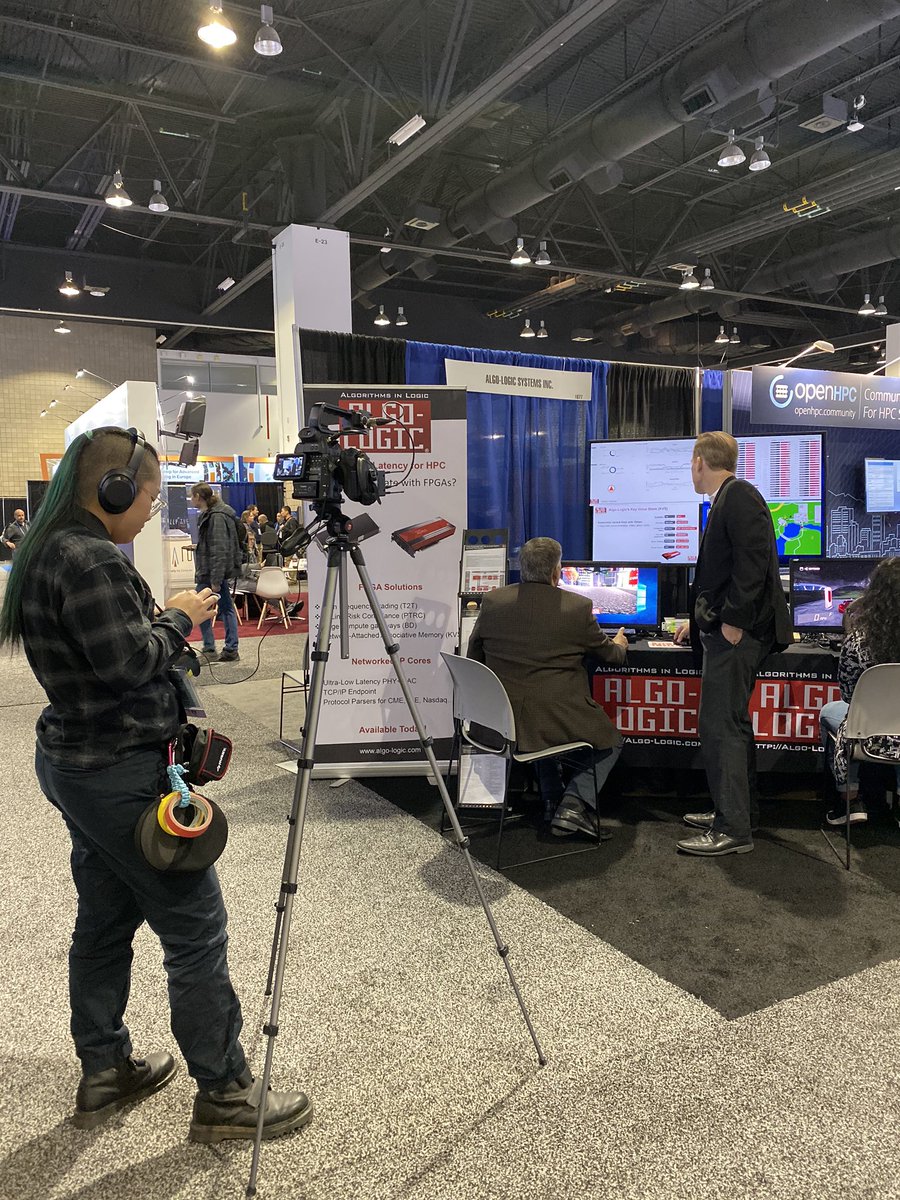 Thanks to <a href="/XilinxInc/">Xilinx</a> for stopping by to see our Real Time Energy Management System. Look for the video out soon and come by booth 1877 to see our demo. #SC19 #denver #fpga #energy #ThursdayThoughts
