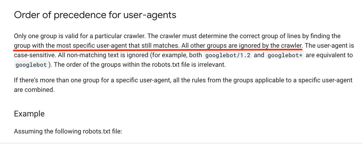 This is perfectly explained in the official Docs (thanks  @mjcachon for pointing it out!) ==>  https://developers.google.com/search/reference/robots_txt?hl=en#order-of-precedence-for-user-agents