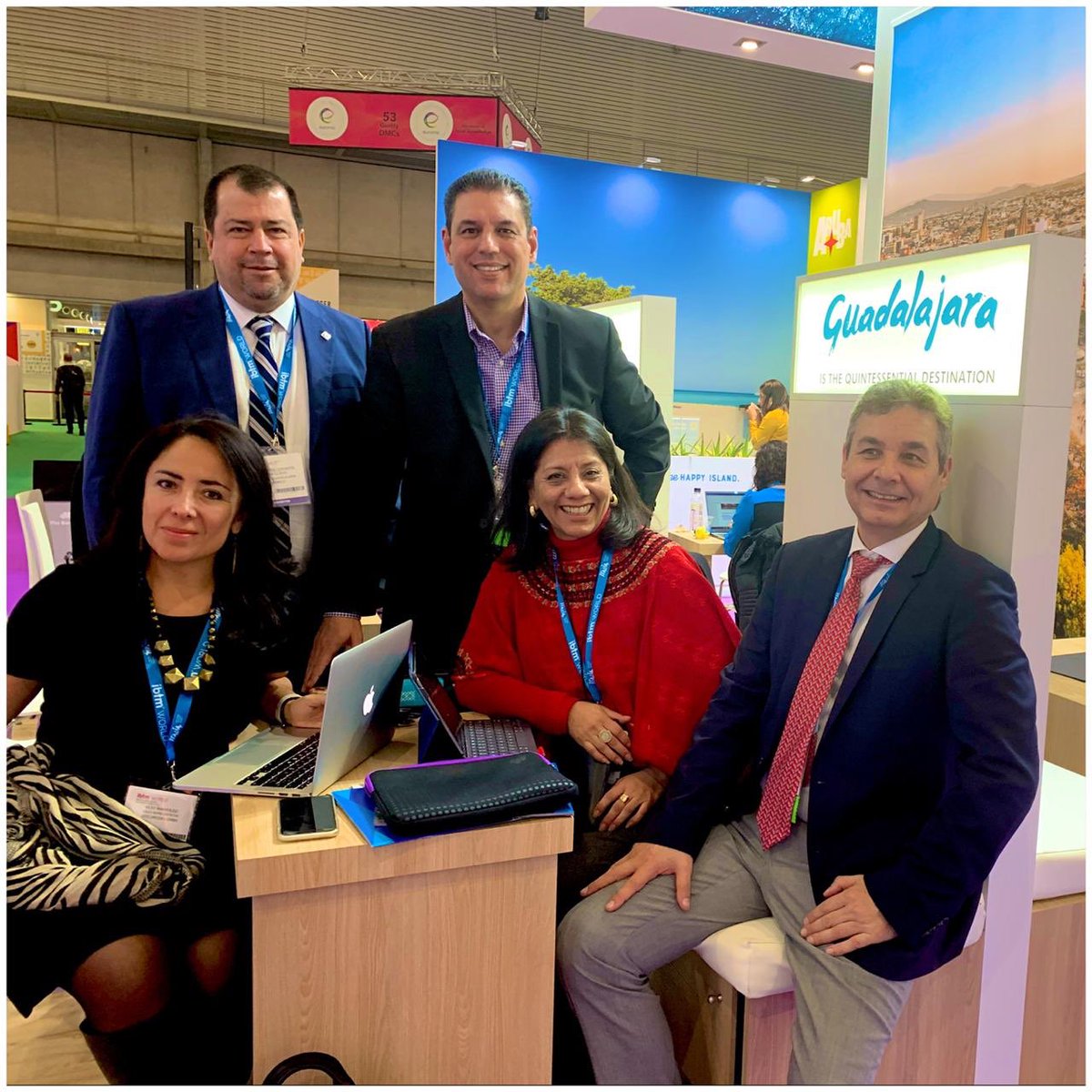 Trabajando con un gran equipo, representando a #Guadalajara y a <a href="/ExpoGuadalajara/">Expo Guadalajara</a> en #IBTMWorld2019 (#Barcelona), el evento líder en la industria #MICE a nivel internacional. #IBTMWorld y #IBTMWorld2019