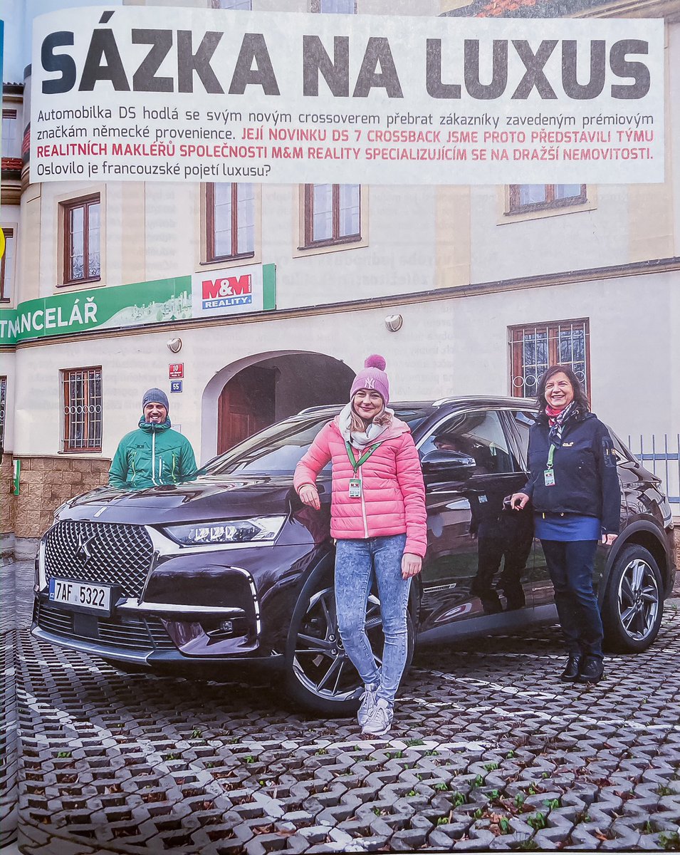 BenesovM's tweet image. Měli jsme tu čest, abychom jako nejdůvěryhodnější značka (2017,2018,2019) otestovali nový vůz pro časopis @auto7cz 💪🏼✅
Moc děkujeme za důvěru. Náramně jsme si to užili 🥰

📸fotograf: Petr Bača
✂️připravil: Richard Herbich
#mmreality #mmrealitybenešov💚 #auto7 #ds7crossback