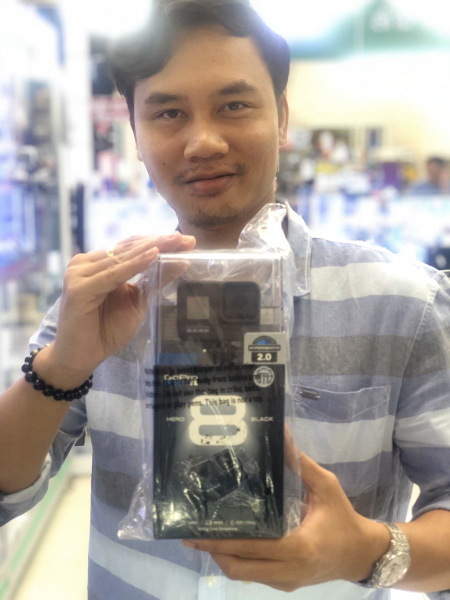 NEKZa_039's tweet photo. GOPRO HERO8
New one มือ1
Action camภาพนิ่งและวิดีโอที่คนทั่วโลกอยากได้
สินค้าใหม่ มือ1 ประกันศูนย์ทั่วประเทศ 1ปี
ราคา 14,800บาท ลดได้
ส่งเคอรี่ 150บาท.
#gopro8 #goprohero8 #gopro2019 https://t.co/ITdPYOU0jl