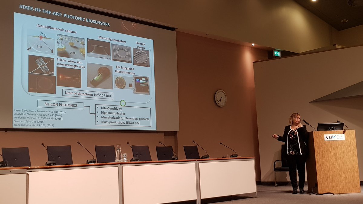Wim Bogaerts (@wimbogaerts) on Twitter photo Laura Lechuga, queen of photonic biosensing, is kicking off the 24th annual symposium of <a href="/IEEEPhotonics/">IEEE Photonics Society</a> Benelux Chapter, hosted by <a href="/VUamsterdam/">Vrije Universiteit Amsterdam (inactief)</a>. Laura Lechuga, queen of photonic biosensing, is kicking off the 24th annual symposium of <a href="/IEEEPhotonics/">IEEE Photonics Society</a> Benelux Chapter, hosted by <a href="/VUamsterdam/">Vrije Universiteit Amsterdam (inactief)</a>.