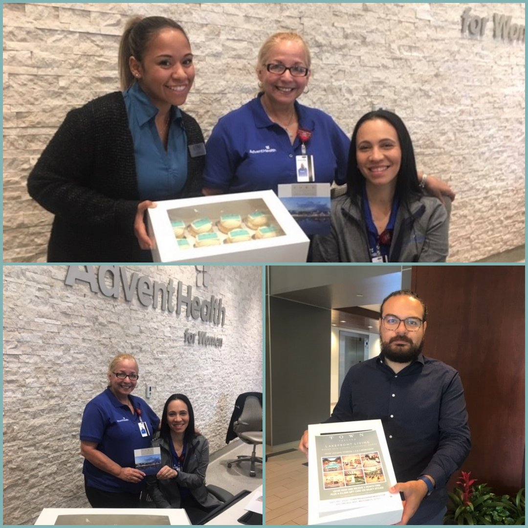 We went downtown to visit Advent Health Orlando today, and brought some goodies along with us! #adventhealthorlando #adventhealth #cupcakes #downtownorlando #healthandwellness #orlandoflorida #orlando #orlandoapartments #maitlandapts #towntrelago #rentalinspiration