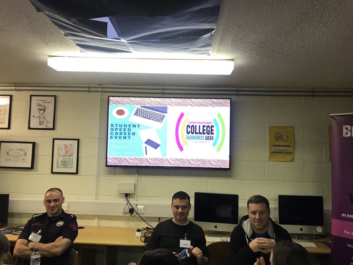 RathdaraCC's tweet photo. Thank you again to our Teacher Leadership Team, librarians, management, students and visiting businesses for making our Careers Speed Event such a roaring success.@ddletb @TLP_DDLETB #ddletb #careers #ty #ty2019 #lcvp #workexperience https://t.co/GjgnzRLlYm
