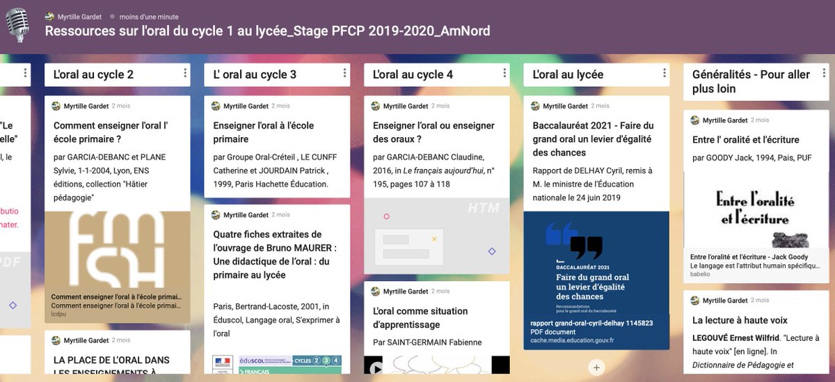 MyrtilleGardet's tweet photo. [Stage #PFCP Travailler la compétence orale du #cycle4 au bac2021] #Horizons2021 #GrandOral

> Enjeux et évolution
> Questionner les critères de réussite de l'oral

Et cette après-midi, une petite simulation à @lyceechicago !🤓👩‍🎓👨‍🎓 https://t.co/92zfCaz7ae