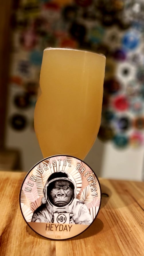TheLittleBaron1's tweet photo. It's cold, dark and dreary outside this time of year, thankfully there's this tasty little number to brighten up your day, completely metaphorically of course, it can't work miracles.

#NewBristolBrewery #IPA #CraftBeer #TheLittleBarOnTheBridge #Bridgend https://t.co/8BwFfATTiG