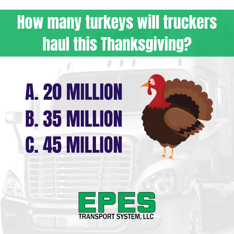 EpesTransport's tweet photo. Is this #TruckerTrivia or #TurkeyTrivia? 😂
Who can guess this? https://t.co/OztPVcca1t