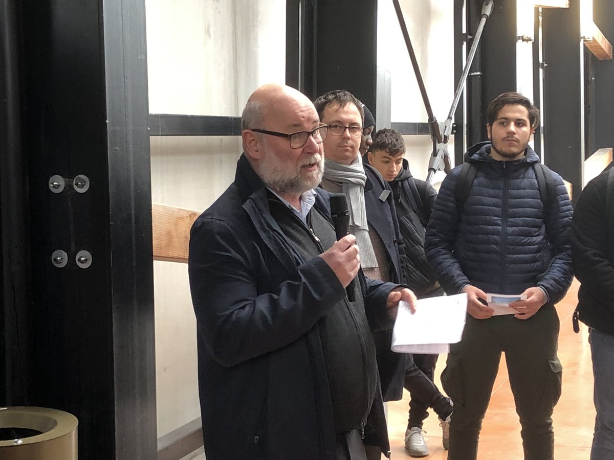 FEIDTD's tweet photo. Le lycée Le Corbusier accueille aujourd’hui l’Université des Métiers du Bâtiment et Travaux Public. 220 étudiants des IUT, lycées, écoles d’ingénieur et d’architecture ont participé à des ateliers et conférence où des outils numériques adaptés aux besoins du BTP ont été présentés https://t.co/JErSMzmKpp