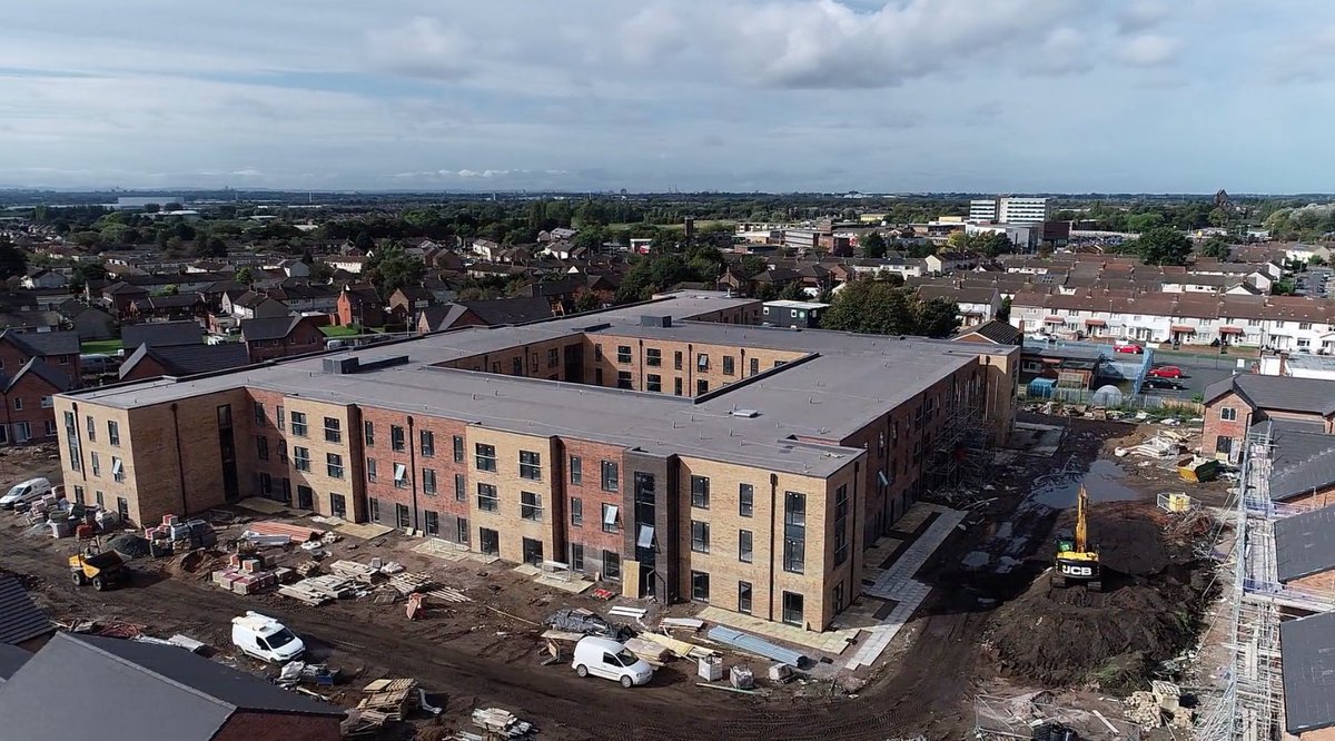 WeAreTorus's tweet photo. We're delighted that The Maples, our extra care scheme in #Kirkby has been shortlisted for Housing Development of the Year at the #Knowsley Business awards taking place tonight! Best of luck to all other nominees! @KnowsleyBiz @laneenduk @TorusDev 🏠🤞 https://t.co/UjxuX7qGHr