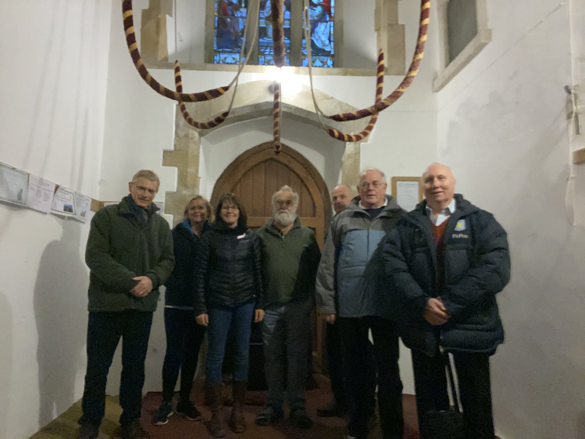 HalseRingers's tweet photo. Great QP day of Surprise Minor in Devon. Cambridge, Norwich, Primrose and Ipswich all featured, few moments of chaos ably sorted by RM - Farway, Offwell, Cotleigh and Stockland were the towers - all super rings. Excellent lunch at The Grazing Cow cafe. https://t.co/95F3RYtbBC