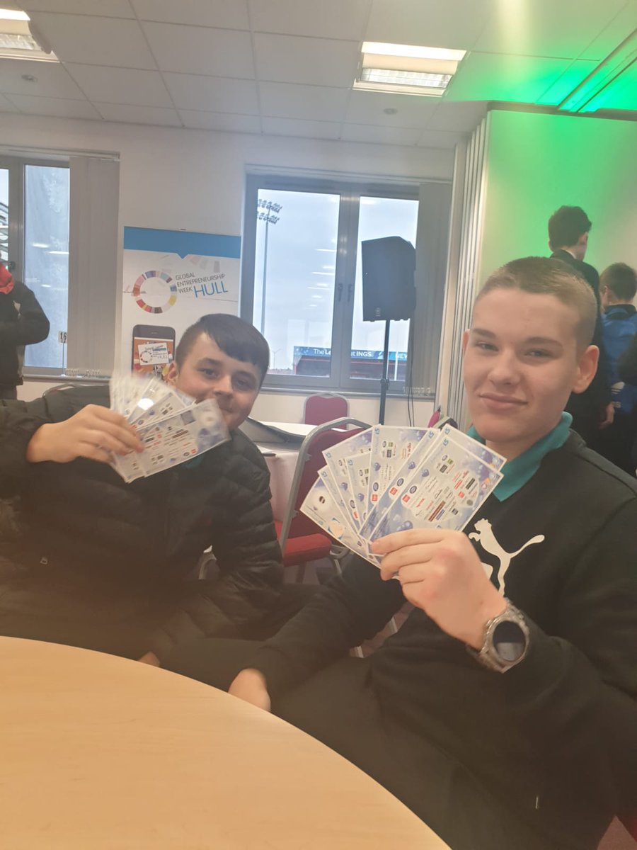 Sevenhills___'s tweet photo. Sevenhills Academy won £100 best video promotion and idea - so proud of the amazing students and their lovely teachers #GlobalEntrepreneurshipWeek 
@Sevenhills___ https://t.co/WY1fMeIkzv