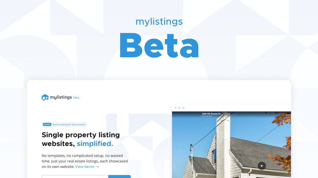 getmylistings's tweet photo. A new version of mylistings is up and running! We’ve made a whole bunch of updates including live, interactive demos on our website. Now we’re looking for #realestate agents to give mylistings a test drive.

Check it out at https://t.co/q5dHq2T0Ip #listingservice #homeselling https://t.co/RMqHwUVryE