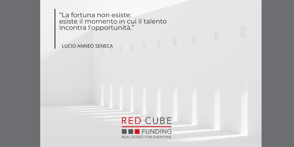 Portati per il #realestate? Scoprite le opportunità che vi mette a disposizione <a href="/redcubefunding/">RedCubeFunding</a> 

>> redcubefunding.it <<