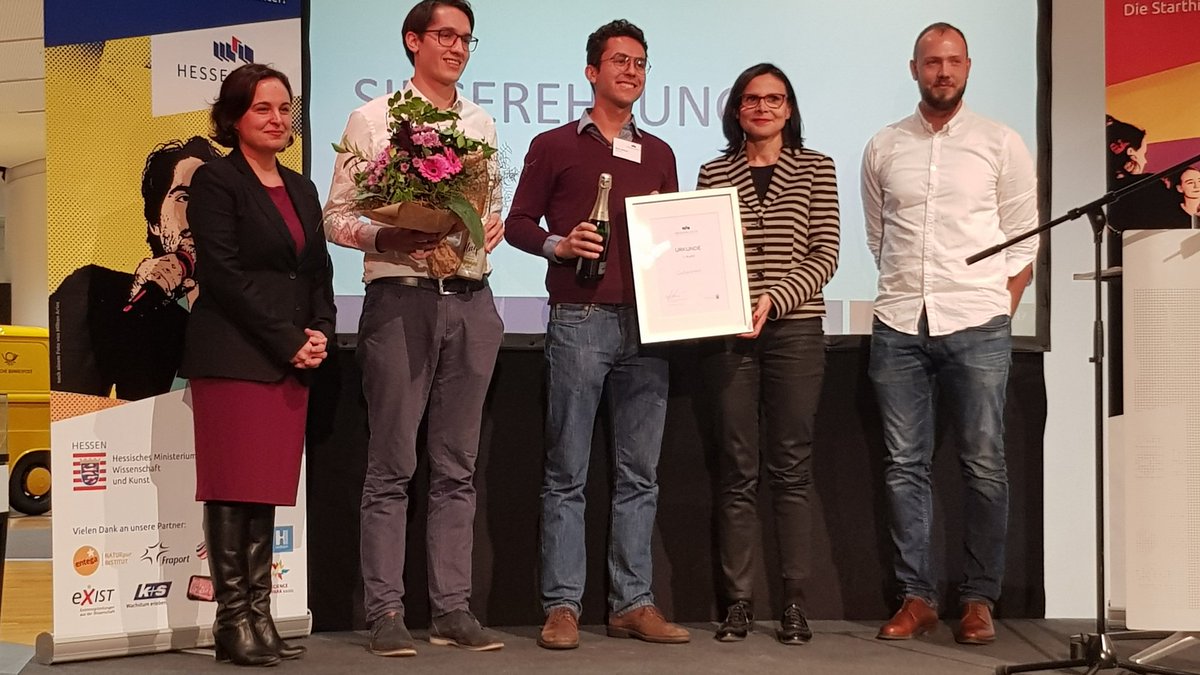 And the winner is: Caliberation!
Herzlichen Glückwunsch und gutes Gelingen! #hessenideen #startup #gründung