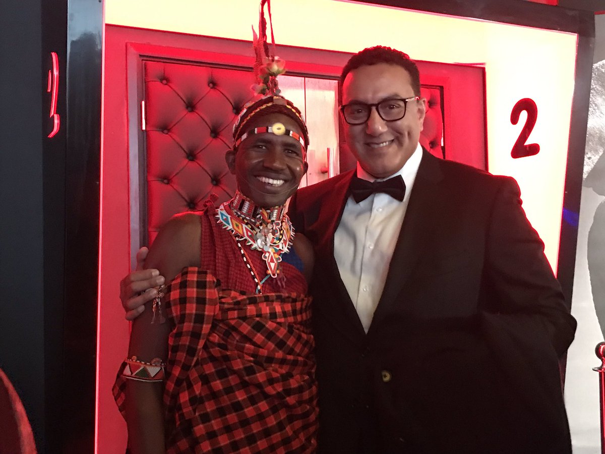 Jeneria at the @tusk_org awards in London with Honorable Balala @tunajibu #tuskawards #foralltheydo #tuskawardslive