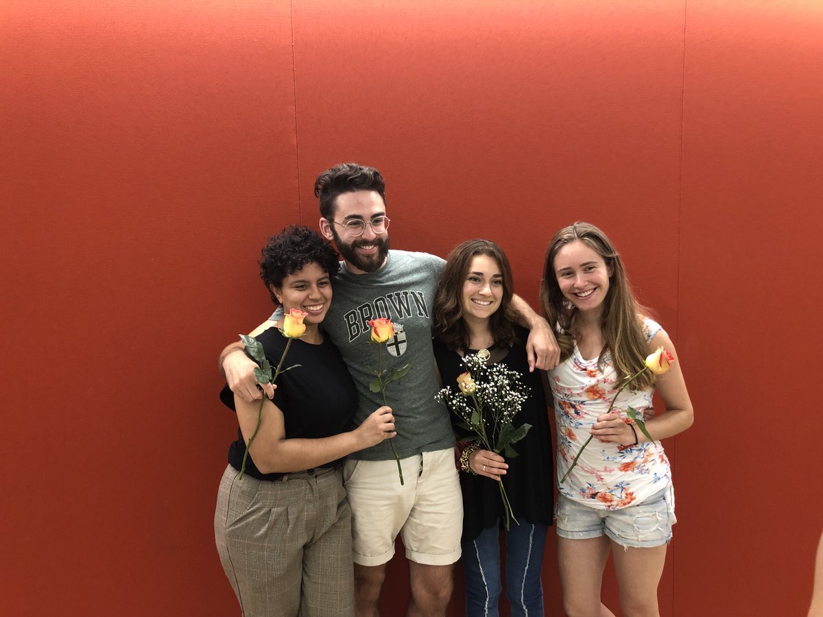 These #BrownMAT English students are headed to Baltimore for the National Council of Teachers of English conference with @ProfessorSnyder! They'll be presenting elements of the social justice curriculum that they created for their classes at Brown Summer High School