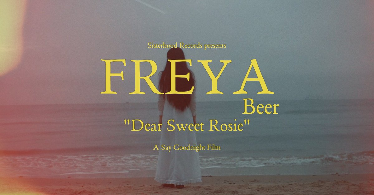 We were commissioned to create a music video for the lovely @FreyaBeer! Here's a link to the full video: 
vimeo.com/374672963 🥰