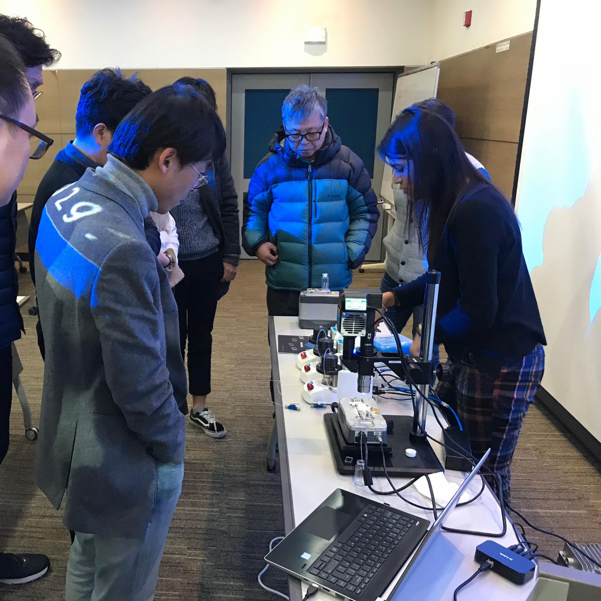 dolomite_micro's tweet photo. Thank you to everyone who attended our drug encapsulation workshop this week in Korea! We had a great time hosting you for the day. #drugencapsulation #microfluidics #drugdelivery https://t.co/2N6KWahuDC