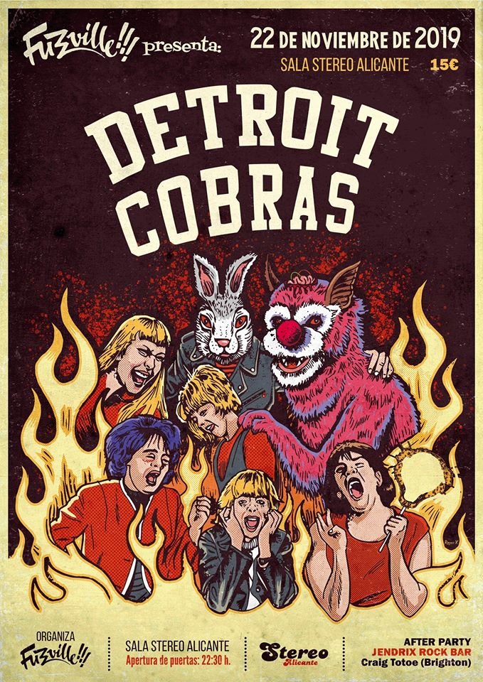 AlacantIndie's tweet image. Empezamos la #agenda con dos conciertazos(@DetroitCobras viernes; @edredones sábado) y buenas sesiones(@nandocostaDJ viernes; @DjFREAZER &amp;amp; @natvegas sábado) en @StereoAlicante