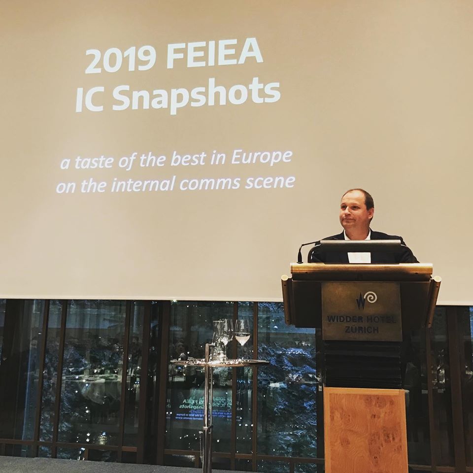 2019 FEIEA IC Snapshots is starting with Peter Op De Beeck pointing out “if you put your trust in us you will be champions”.
#FEIEAGP