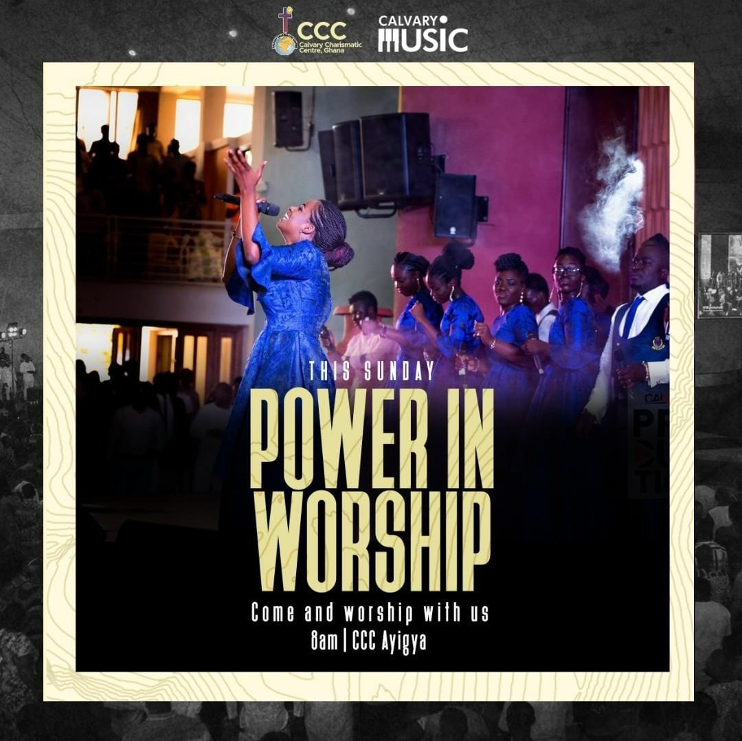 Join us this coming Sunday and let's Worship the most high God for his protection and guidance towards us.