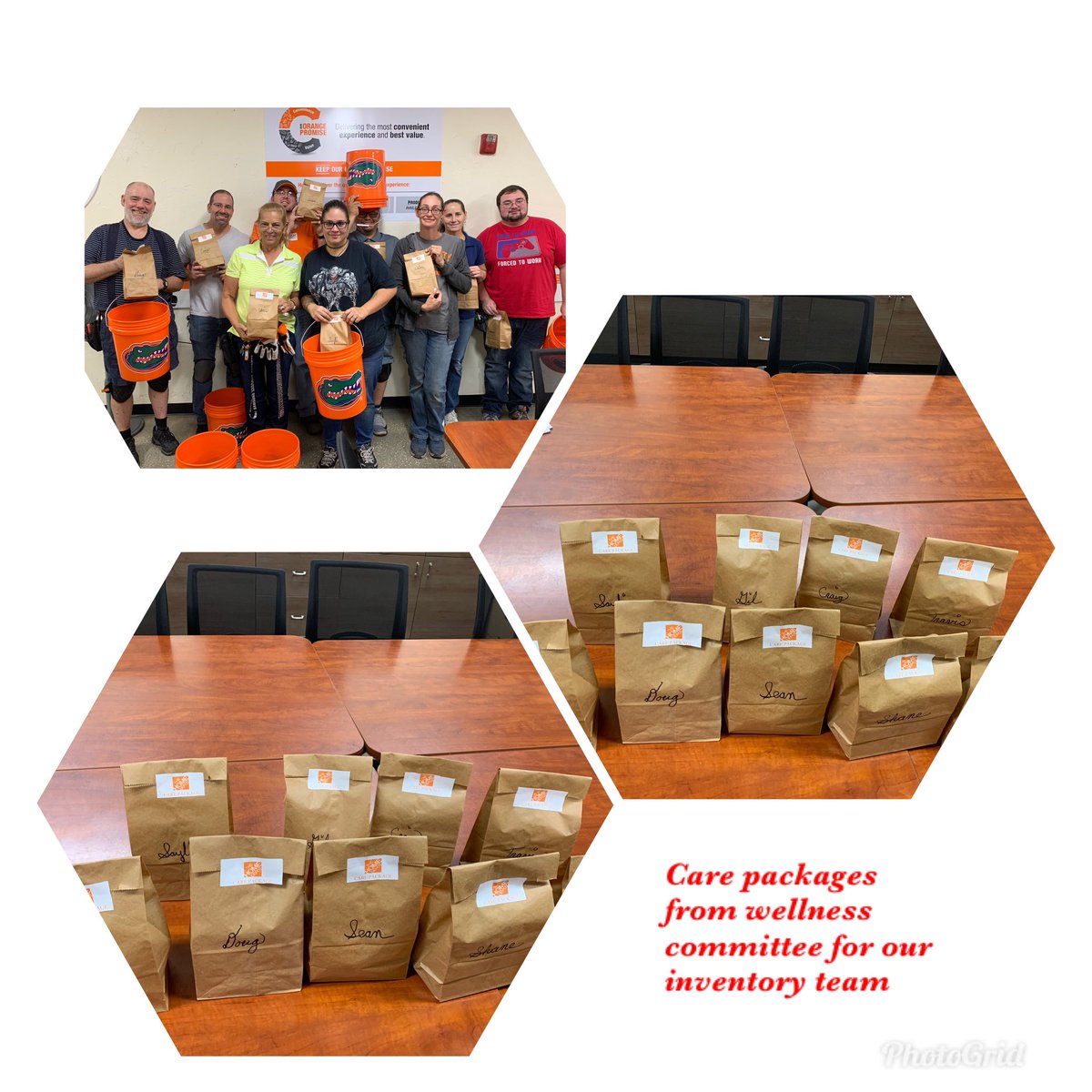 Inventory time <a href="/244_hd/">Bradenton Home Depot</a>  our Wellness committee put together a care package <a href="/SeanBrownD133/">Sean Brown</a> @SeanHale_0244 @EfrenExports <a href="/KennyB1080/">Ken Barnhard</a> <a href="/CodyCWKking/">Cody King</a> <a href="/LelandM65171460/">Leland Miller</a> <a href="/MillieR33059689/">Millie Ramirez</a> <a href="/AmandaKincadeSE/">Amanda Kincade</a> <a href="/heidihorupp/">Heidi Rupp</a>