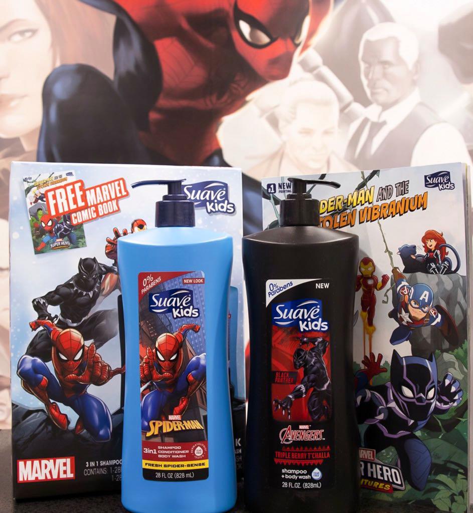 Spider-Man Shampoos for Kids