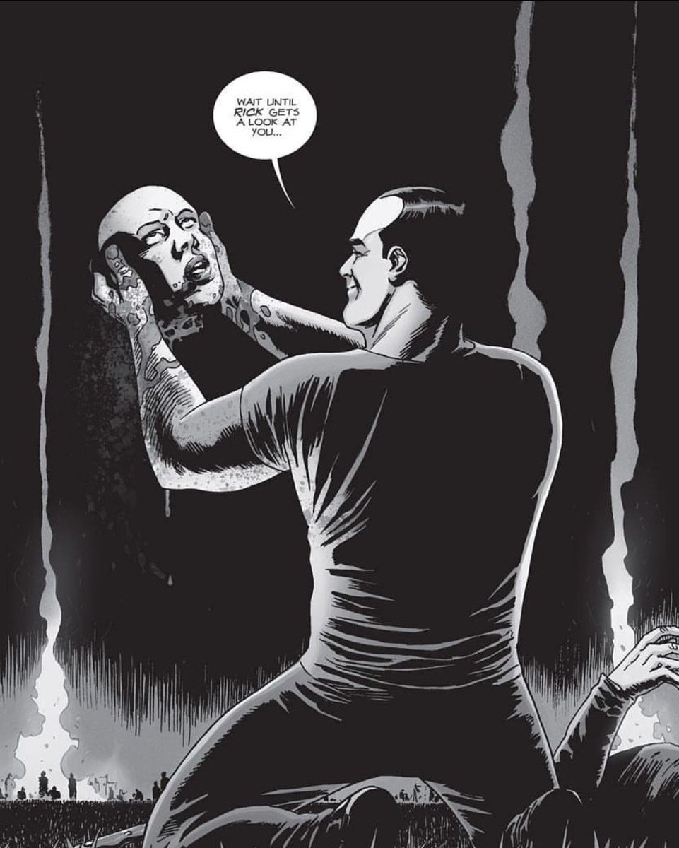 DarrenHamill16's tweet photo. Can't wait for this,whoever's the chosen one to kill the bitch #Negan #ALPHA #thebitchhastodie #imissrick #TheWalkingDead #comics #Televisionversion 🤔 #revengetheten #revengeforsiddiq #mostenjoyable #TWD #TWDFamily https://t.co/k8kwA24bdy