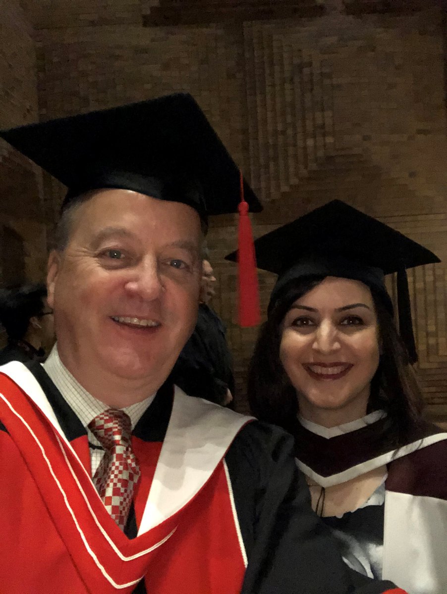 Was great to hood my PhD student <a href="/fnosrati/">Fariba</a> today @ McMaster University's Fall 2019 convocation. So proud of Fariba. Her dissertation is excellent.