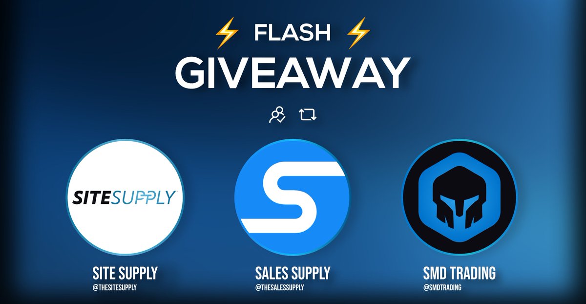 ⚡️ Flash Giveaway ⚡️

- 2 Free 30 Day Site Supply Memberships
- 4 Free 30 Day SMD Trading Memberships
- 1 Free Google Mini Code

Rules:
1) Follow @SMDTrading @thesalessupply <a href="/TheSiteSupply/">SiteSupply</a>
2) RT this tweet 🔁
3) Cross your fingers 🤞

7 Winners picked in 4 HOURS ⌛️
