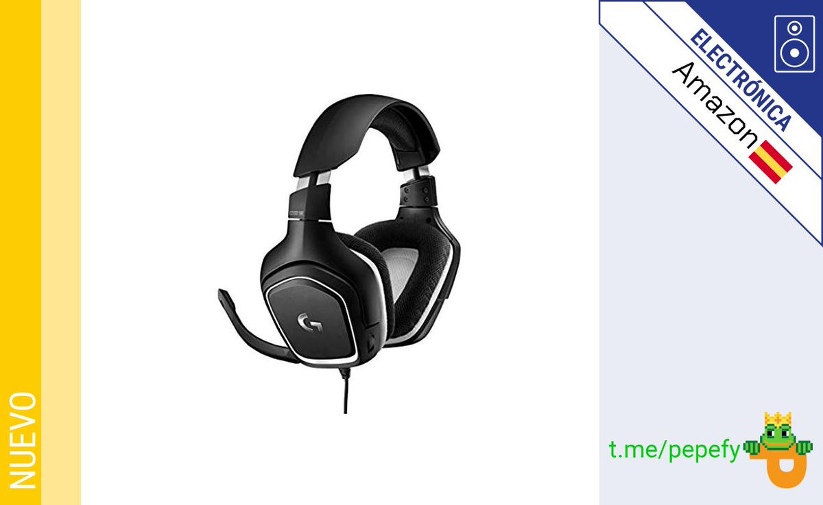 #chollos #CHOLLO Logitech G332 SE, Auriculares Gaming con micrófono 39.99€ de 61.99€ 👉pepefy.com/electronica/lo…