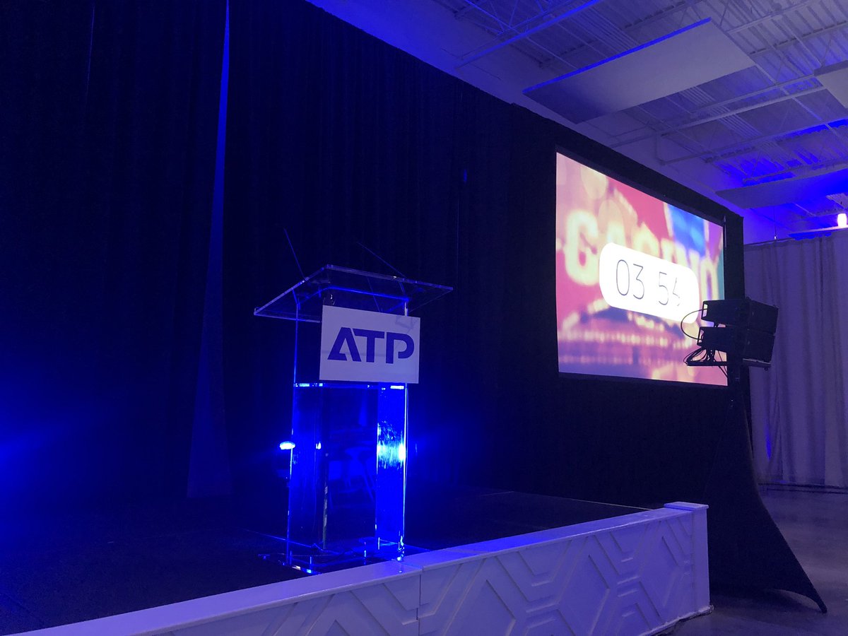 The <a href="/ATPConnect/">ATP</a> awards and casino night will begin in just a few minutes!  Stay tuned for more!