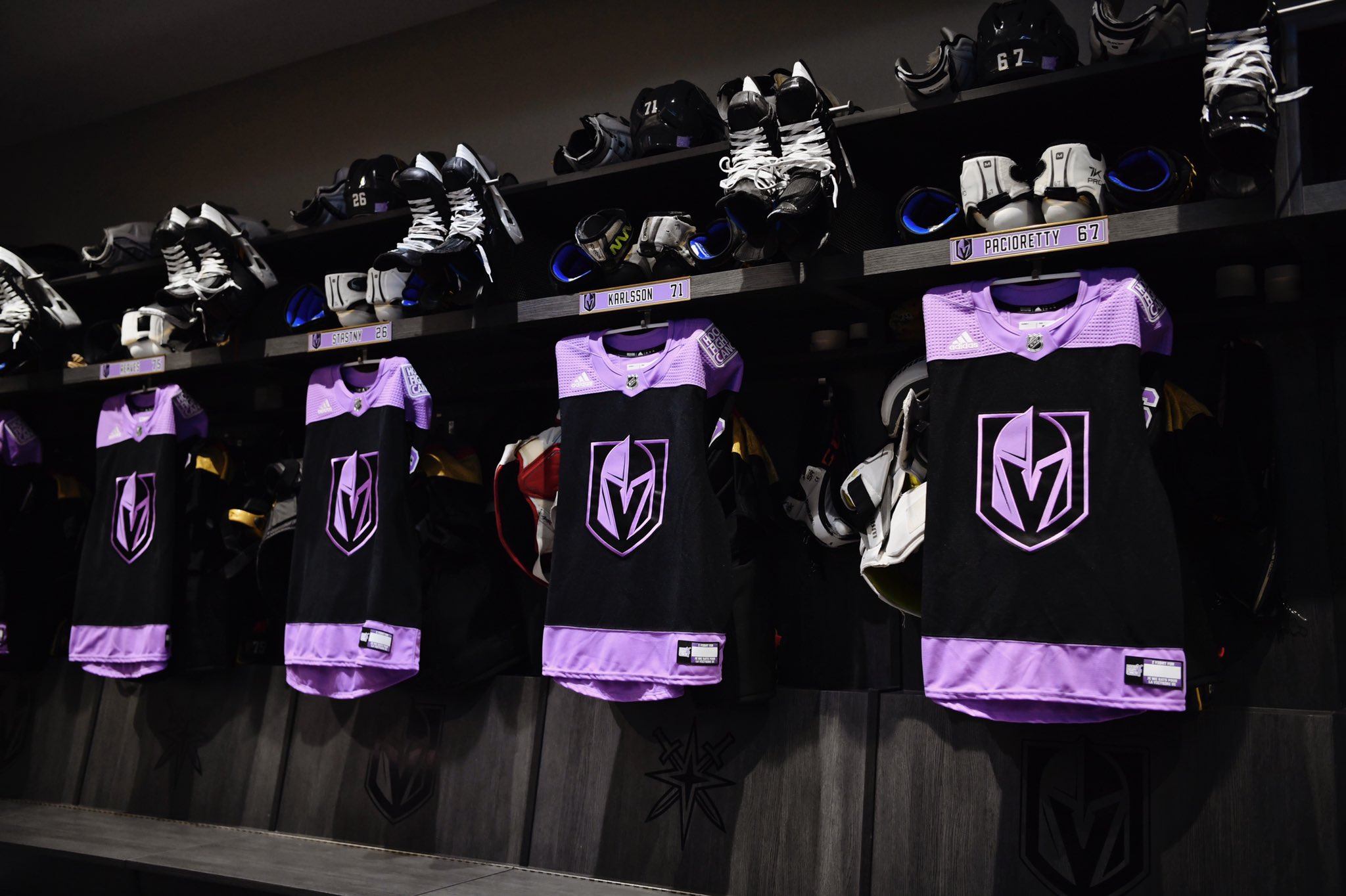 golden knights purple jersey