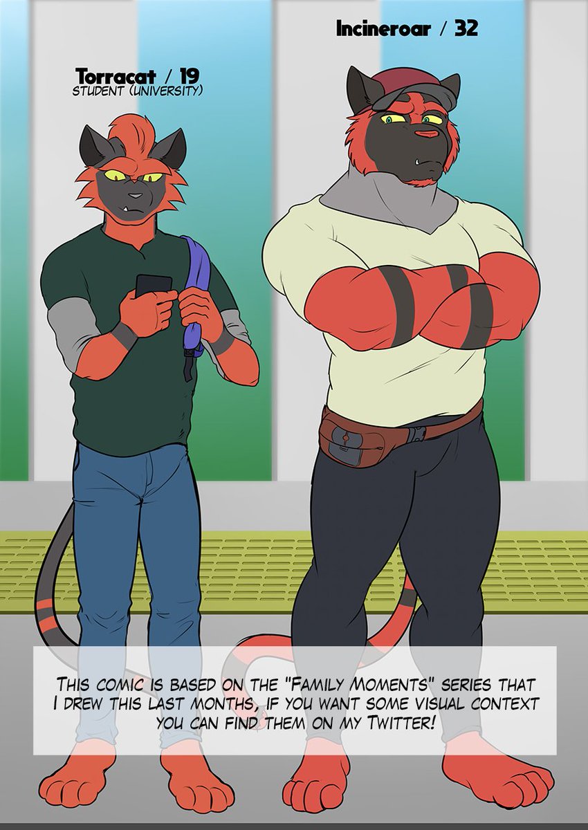 Zourik_'s tweet photo. Family moments page cover + pages 1 &amp; 2! :D https://t.co/S3bjCN85lj
