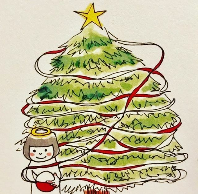 クリスマスカード手作り