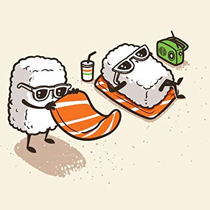 What did Sushi A say to Sushi B?

Wa-sa-bi

#fishpuns #Fish20