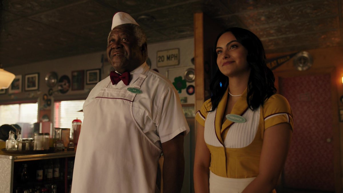 B4B_Podcast's tweet photo. M: Maybe we could just make Pop’s a public service and everyone gets food in #Riverdale.
J: Nationalize Pop’s Diner.
M: I mean, they also really seem to need universal healthcare in this town, so...that would solve a lot of their problems.
#NationalizePops (from the 4x06 pod) https://t.co/GnxPHRwJf4