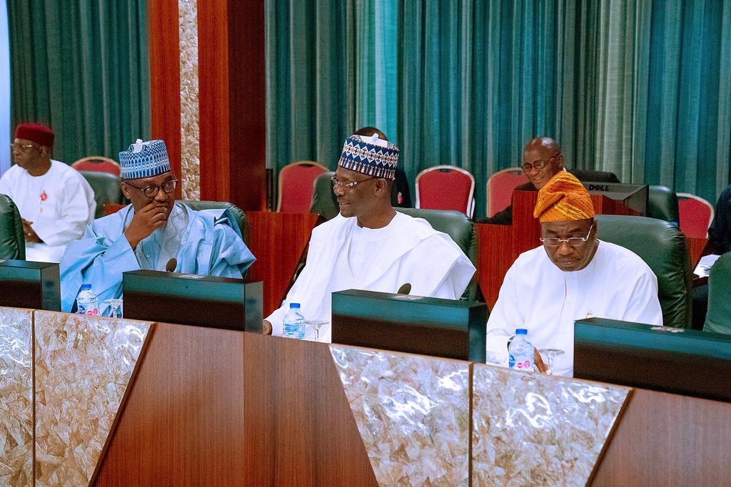 ProfIvaraesu's tweet photo. Today, I represented my boss Sir @senatorbenayade at the 99th meeting of the National Economic Council  (NEC) at the State House.

The meeting was Chaired by the Vice-president @ProfOsinbajo

#NECBrief

https://t.co/GPxHQCLhR5 https://t.co/gcjkDdNj1q